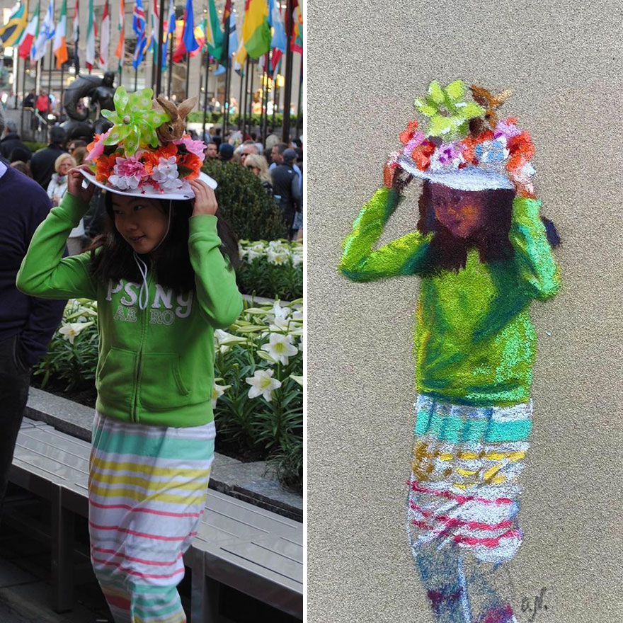 Easter Parade Sketch