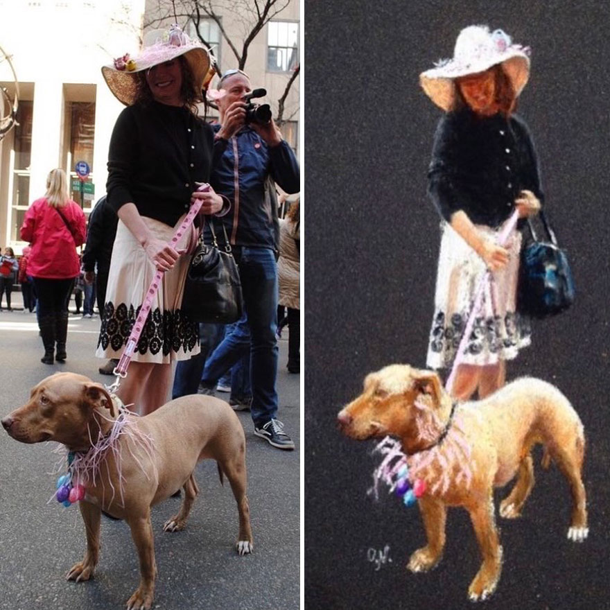 Easter Parade Sketch