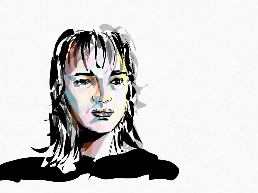 I Draw With A Filler Pen...