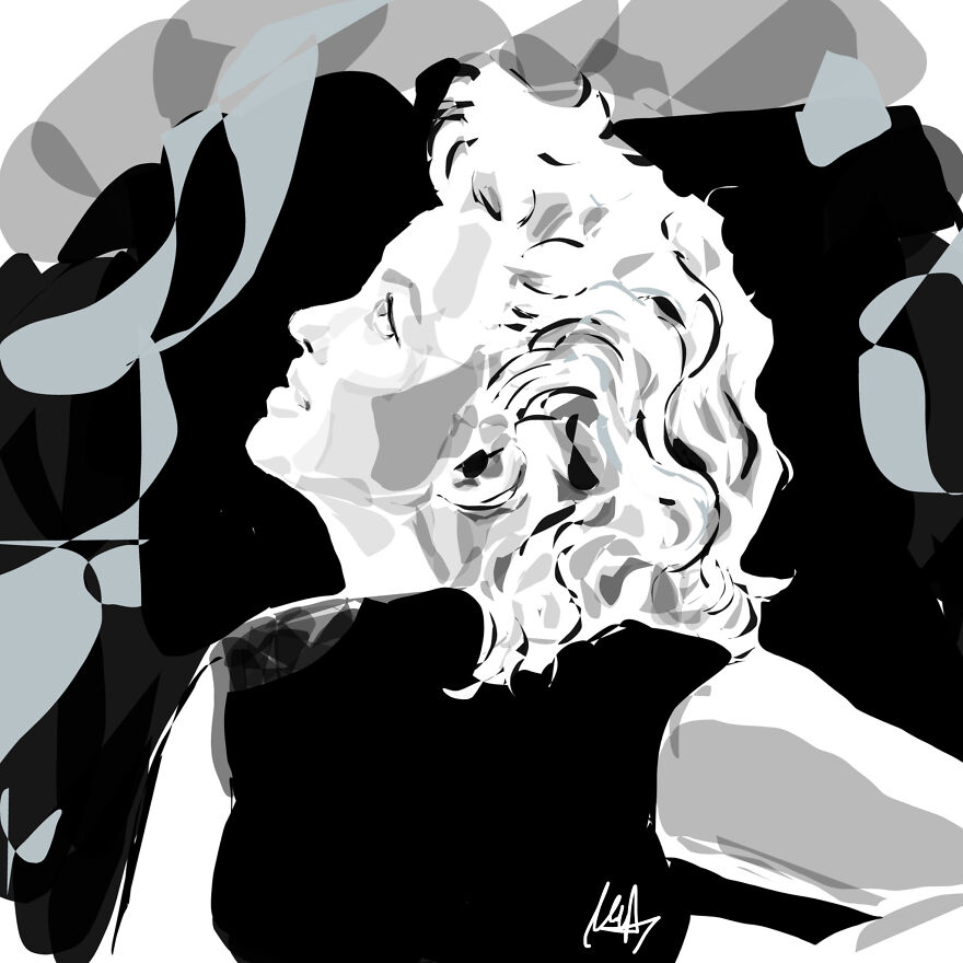 I Draw With A Filler Pen...