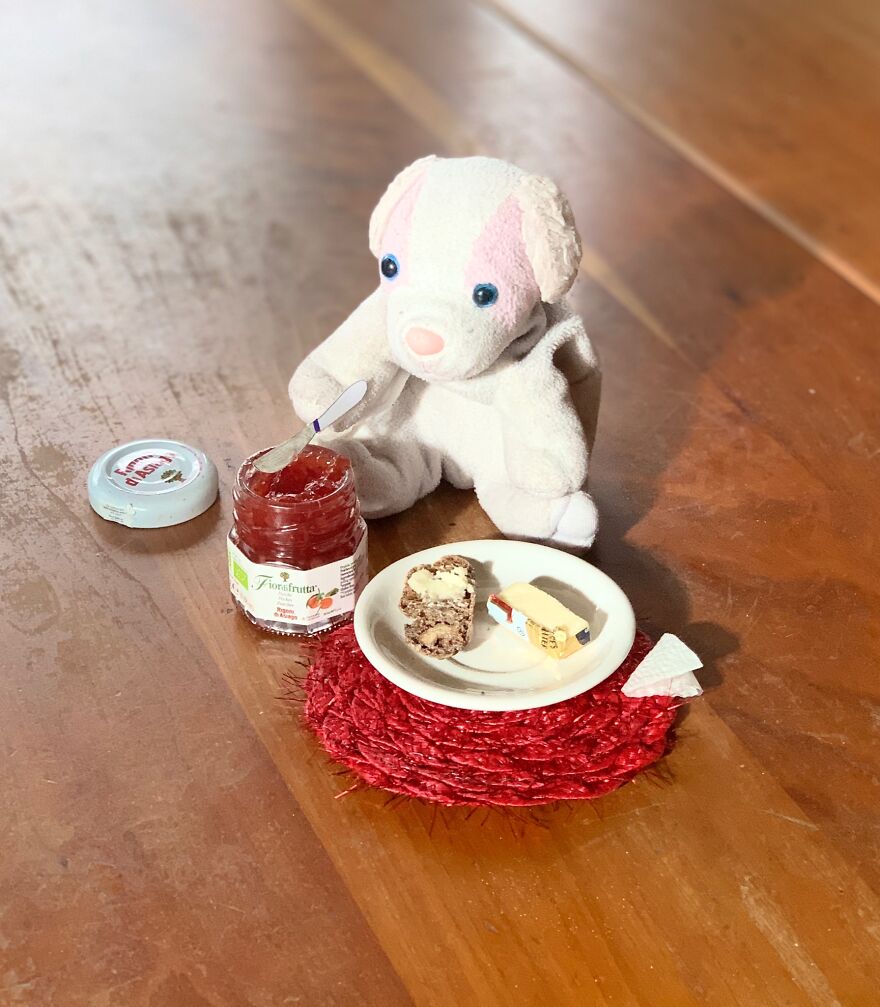 His Favorite Jam Has Arrived From Italy!