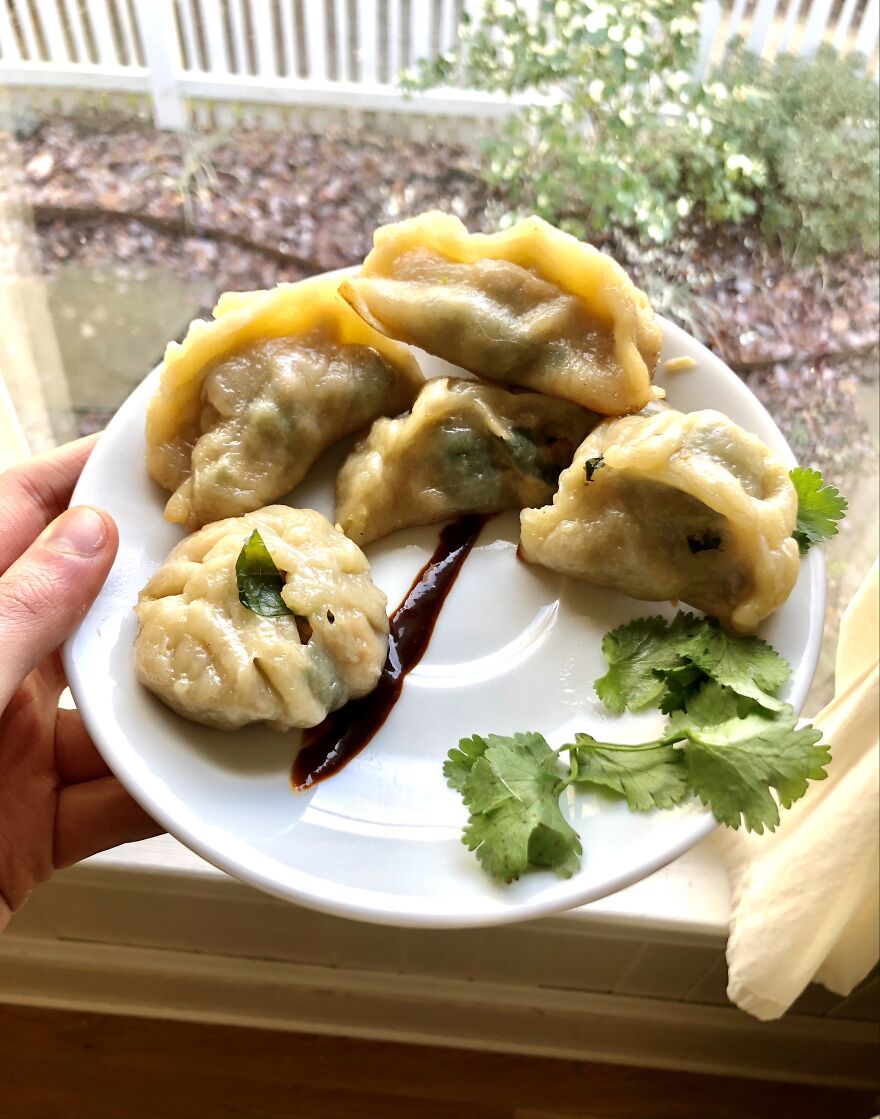 Chicken, Veggie, And Hoisin Potstickers