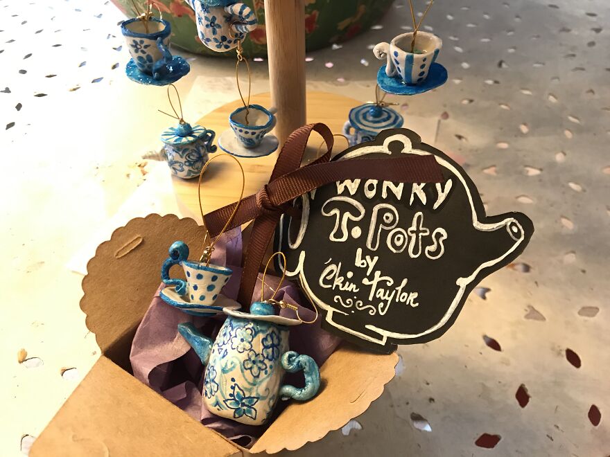 I Ma Tiny Wonky Teapot Jewellery To Raise Money For My Cat And Her Stray Friends On The Gili Islands