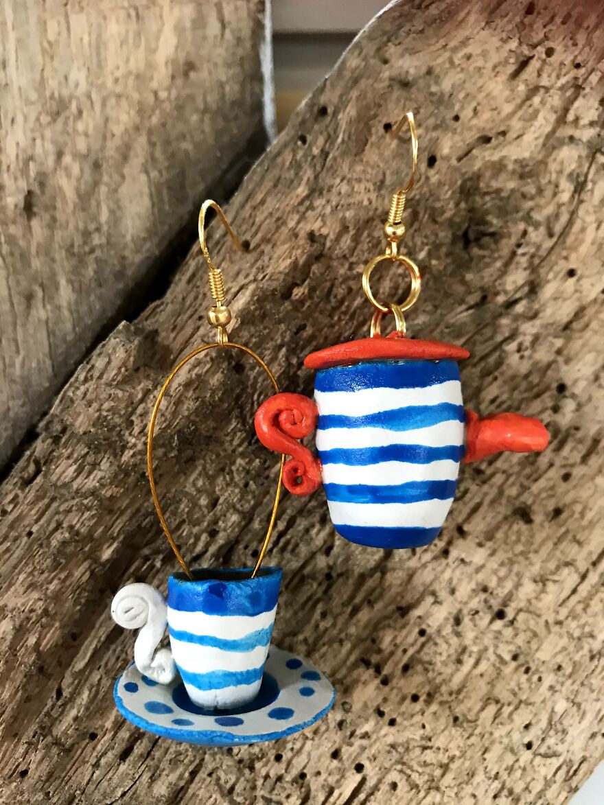 I Ma Tiny Wonky Teapot Jewellery To Raise Money For My Cat And Her Stray Friends On The Gili Islands