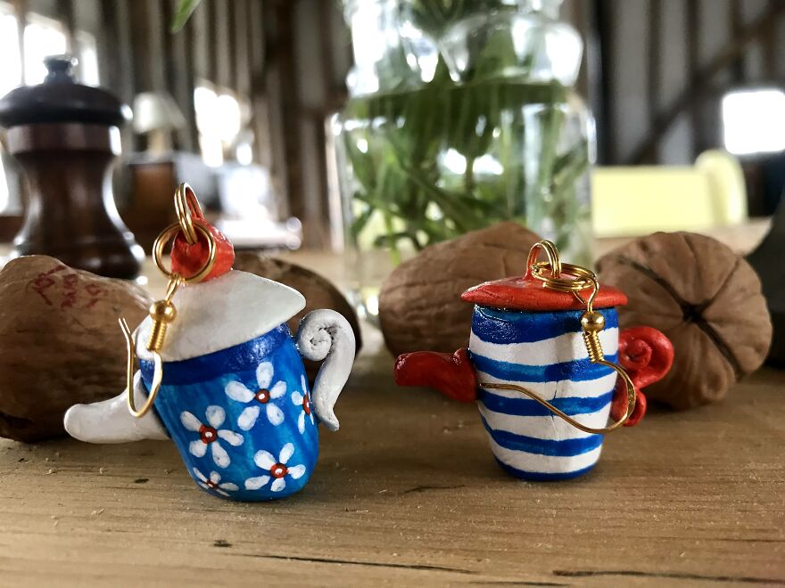 I Ma Tiny Wonky Teapot Jewellery To Raise Money For My Cat And Her Stray Friends On The Gili Islands