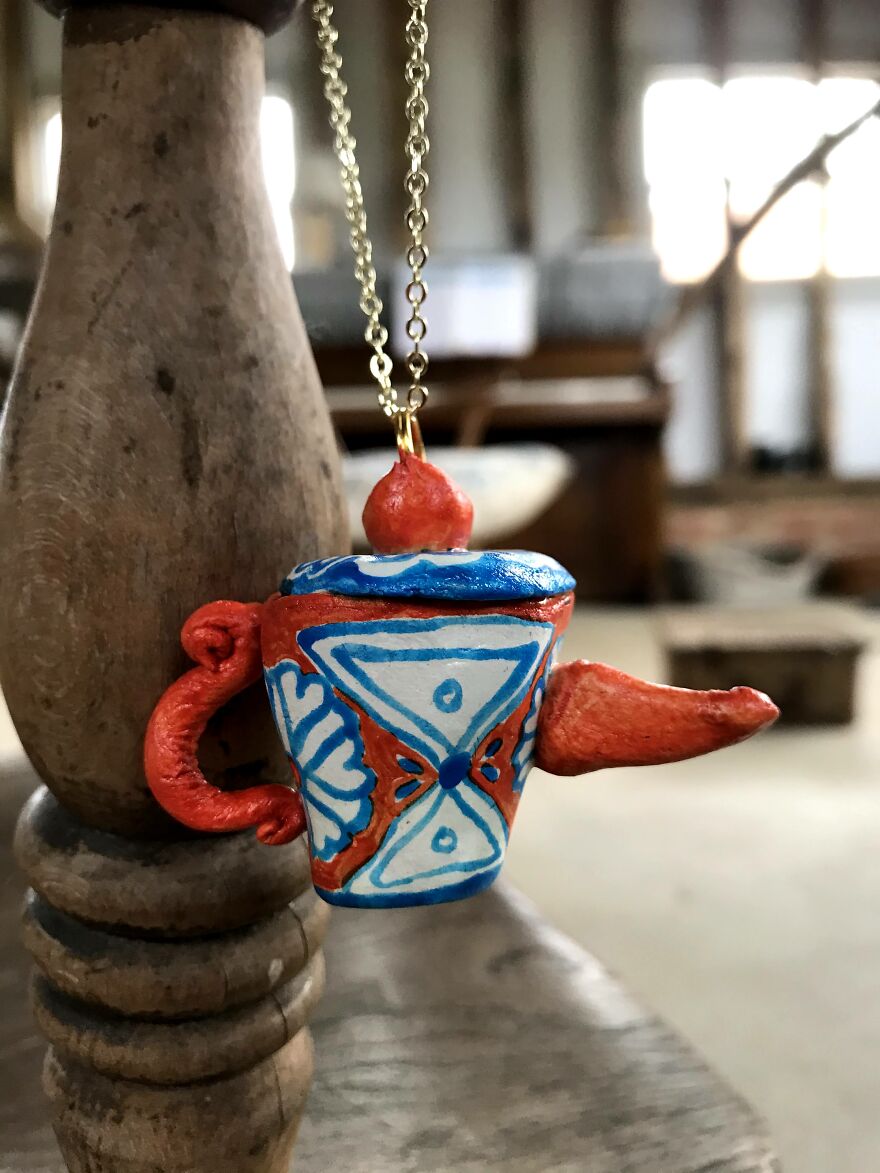 I Ma Tiny Wonky Teapot Jewellery To Raise Money For My Cat And Her Stray Friends On The Gili Islands