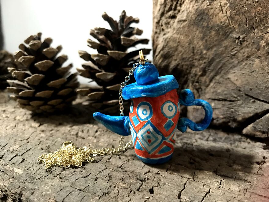 I Ma Tiny Wonky Teapot Jewellery To Raise Money For My Cat And Her Stray Friends On The Gili Islands