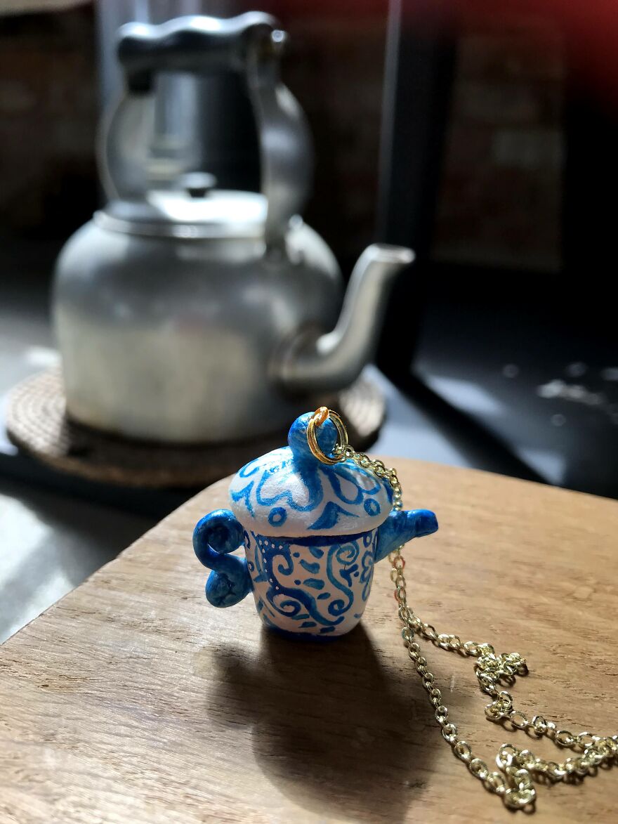 I Ma Tiny Wonky Teapot Jewellery To Raise Money For My Cat And Her Stray Friends On The Gili Islands