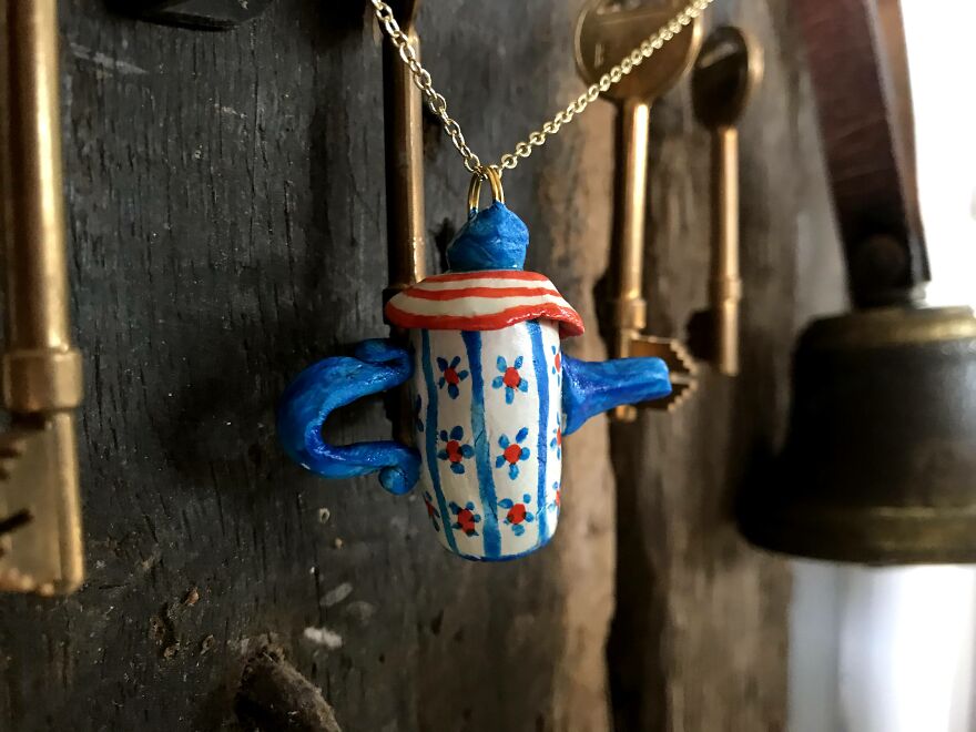 I Ma Tiny Wonky Teapot Jewellery To Raise Money For My Cat And Her Stray Friends On The Gili Islands