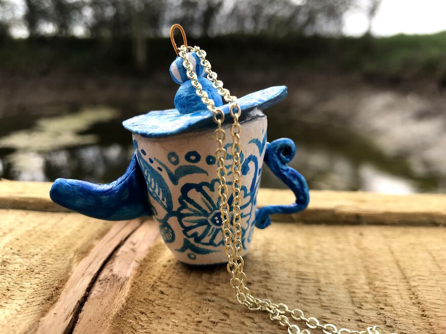 I Ma Tiny Wonky Teapot Jewellery To Raise Money For My Cat And Her Stray Friends On The Gili Islands