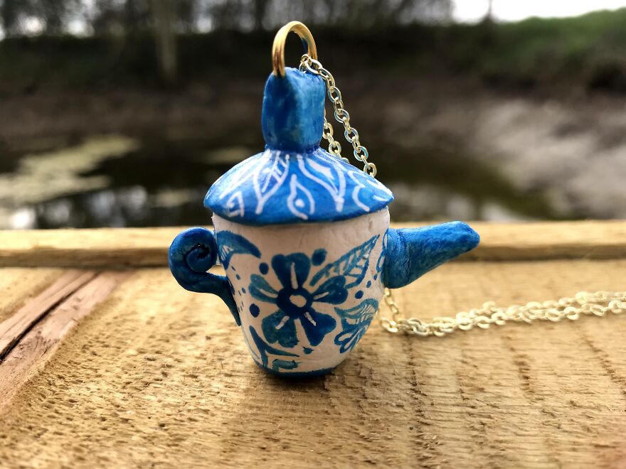 I Ma Tiny Wonky Teapot Jewellery To Raise Money For My Cat And Her Stray Friends On The Gili Islands