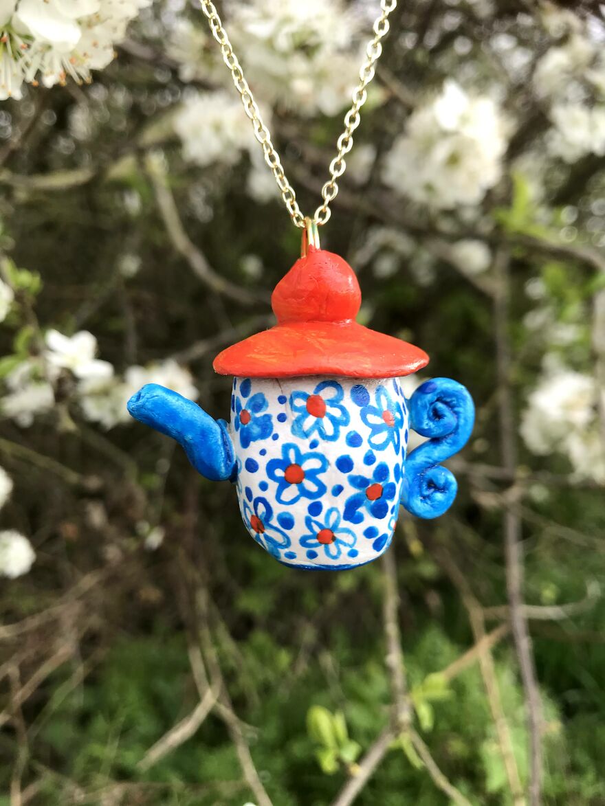 I Ma Tiny Wonky Teapot Jewellery To Raise Money For My Cat And Her Stray Friends On The Gili Islands