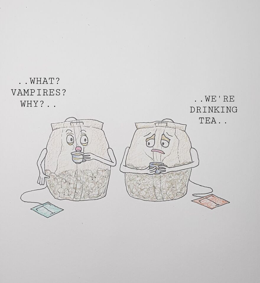 Tea Drinking Tea Bags