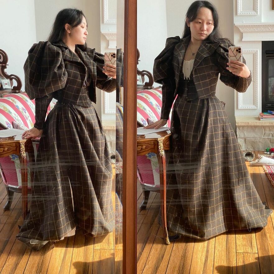 Meet Dr. Christine Millar, The Anesthesiologist Who Recreates Clothes From The Past