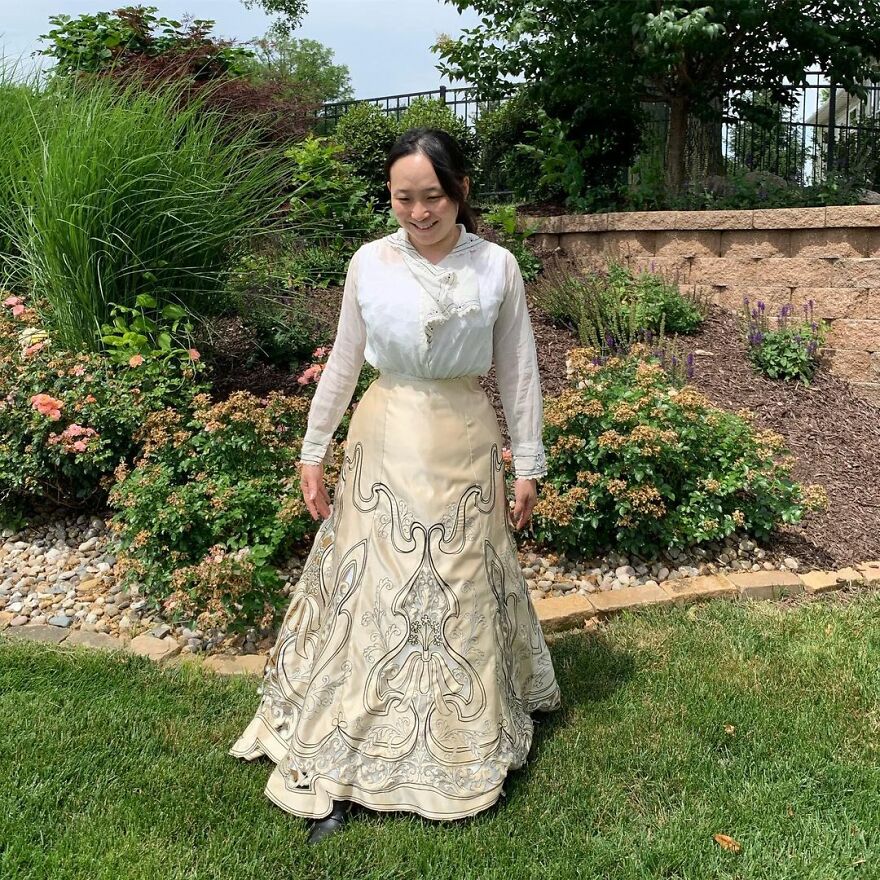 Meet Dr. Christine Millar, The Anesthesiologist Who Recreates Clothes From The Past