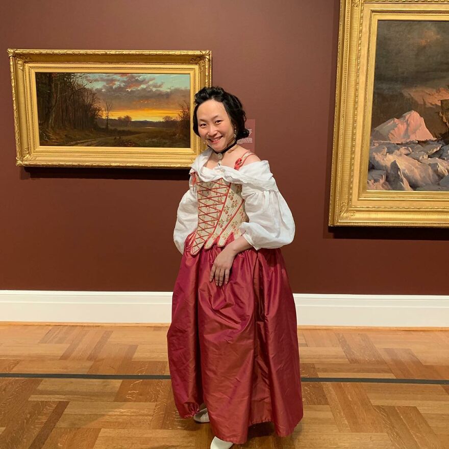 Meet Dr. Christine Millar, The Anesthesiologist Who Recreates Clothes From The Past