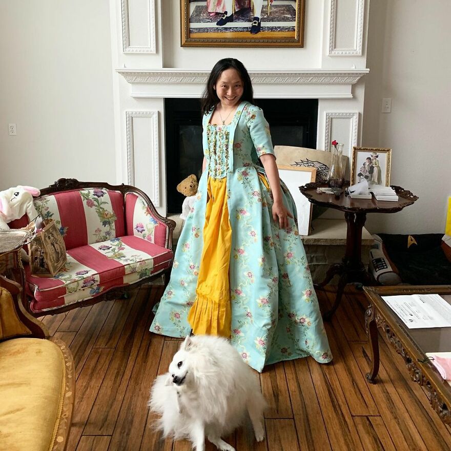 Meet Dr. Christine Millar, The Anesthesiologist Who Recreates Clothes From The Past