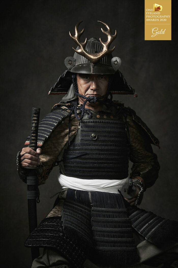 Descendants Of Samurai By Ryotaro Horiuchi. Gold In Fine Art