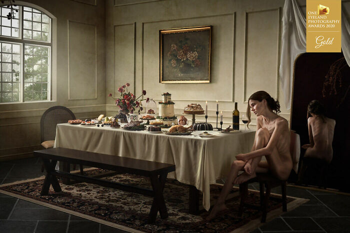 Anorexia & Food By Brayden Lim. Gold In Advertising, Fine Art