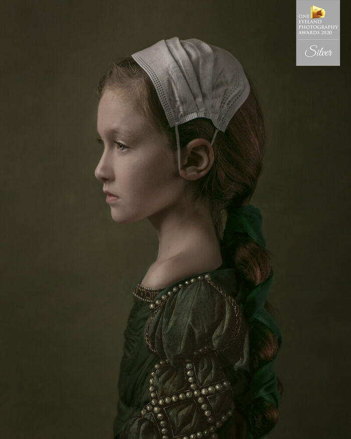 The Girl Of 2020 By Kaat Stieber. Silver In Fine Art