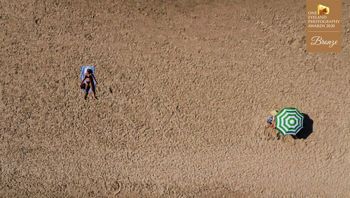 Tel Aviv Beach By Matty Karp. Bronze In Fine Art