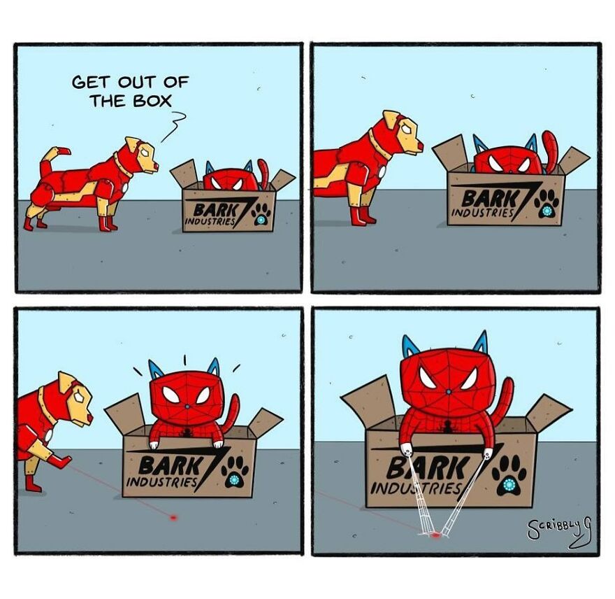 New Hilarious And Dark Comics With A Sudden Twist By Scribbly G