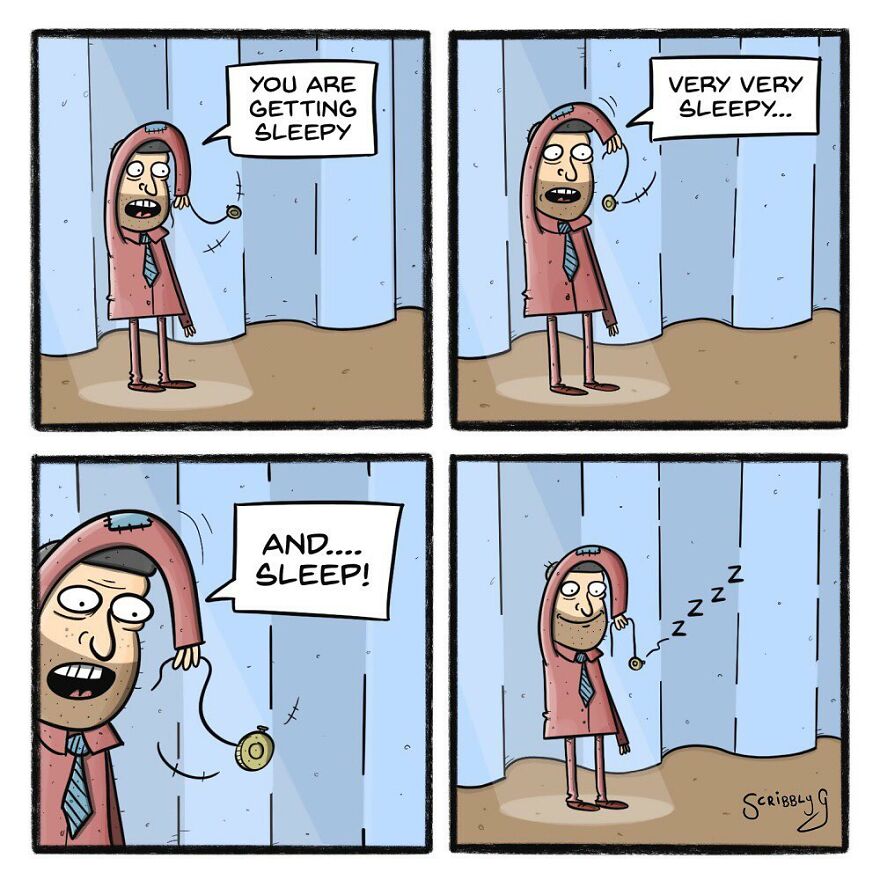 New Hilarious And Dark Comics With A Sudden Twist By Scribbly G