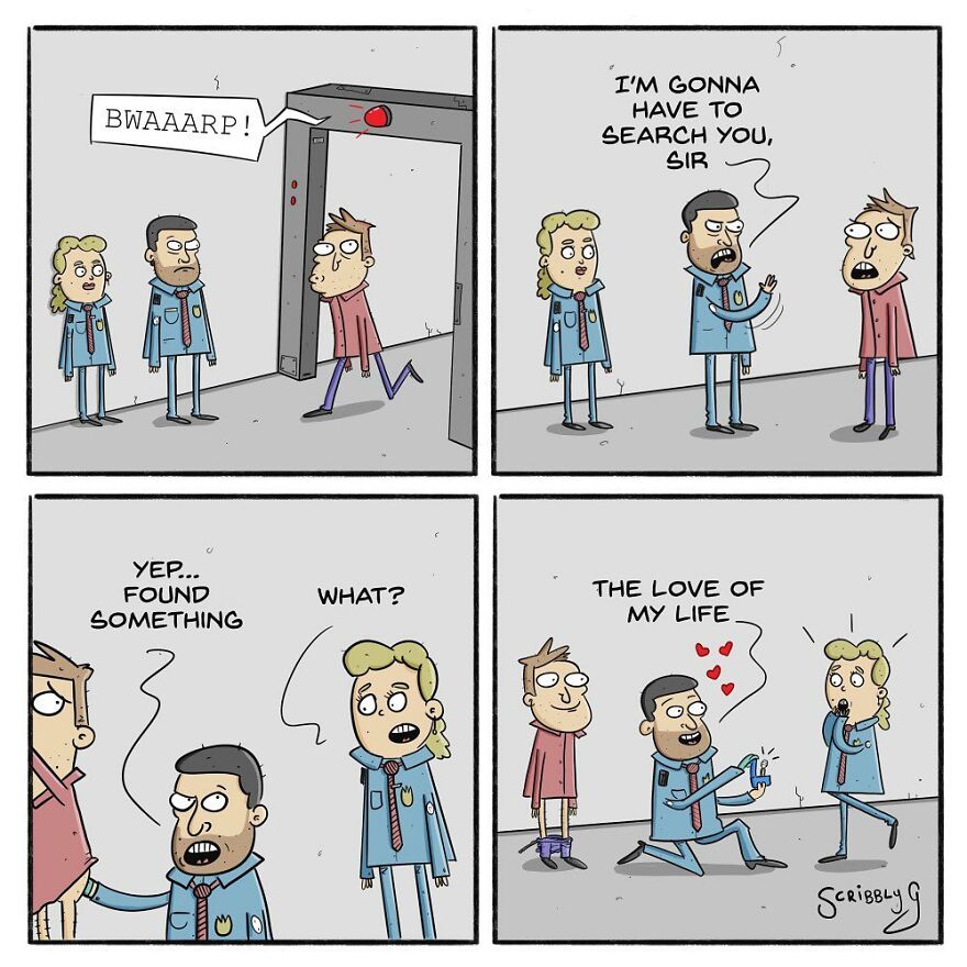 New Hilarious And Dark Comics With A Sudden Twist By Scribbly G