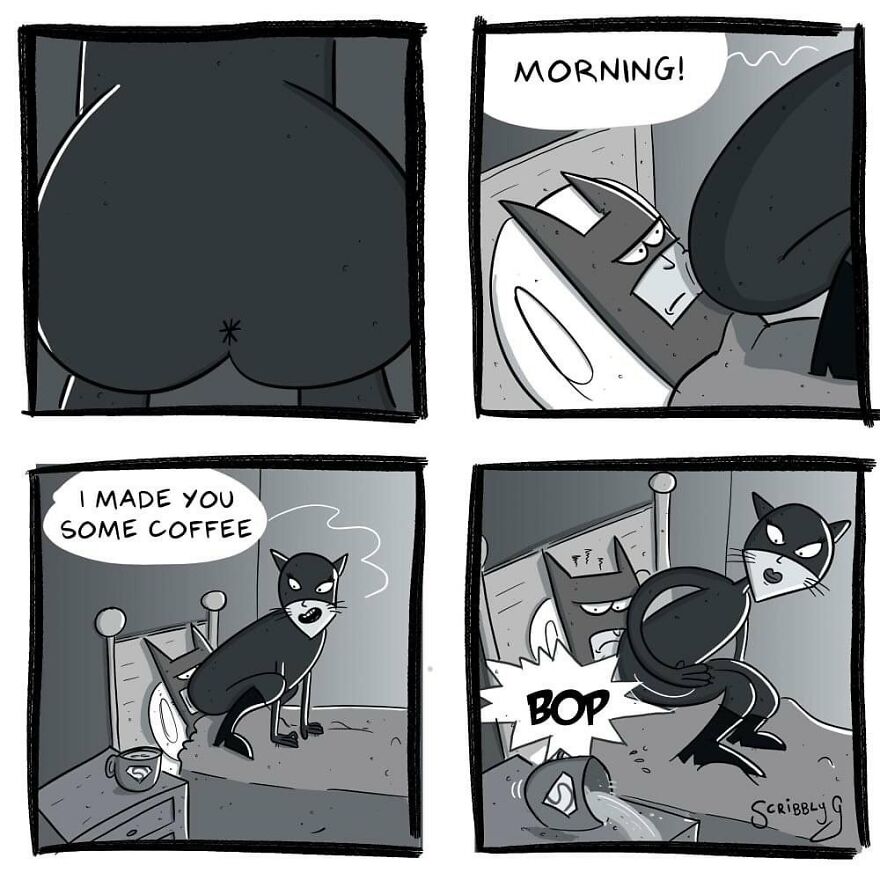 New Hilarious And Dark Comics With A Sudden Twist By Scribbly G