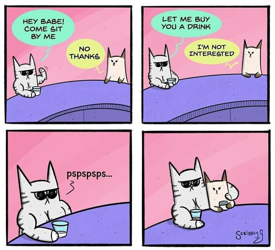 New Hilarious And Dark Comics With A Sudden Twist By Scribbly G