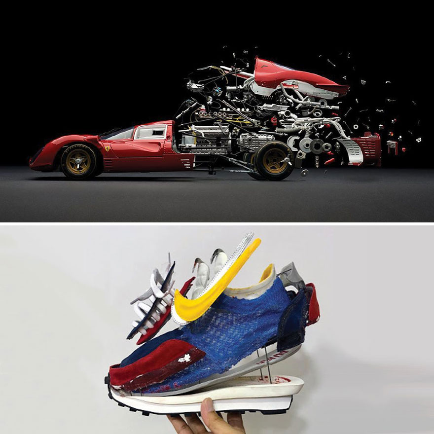 Nike Designer Proves That There Are Many Similarities Between Sport And The Automotive Industry