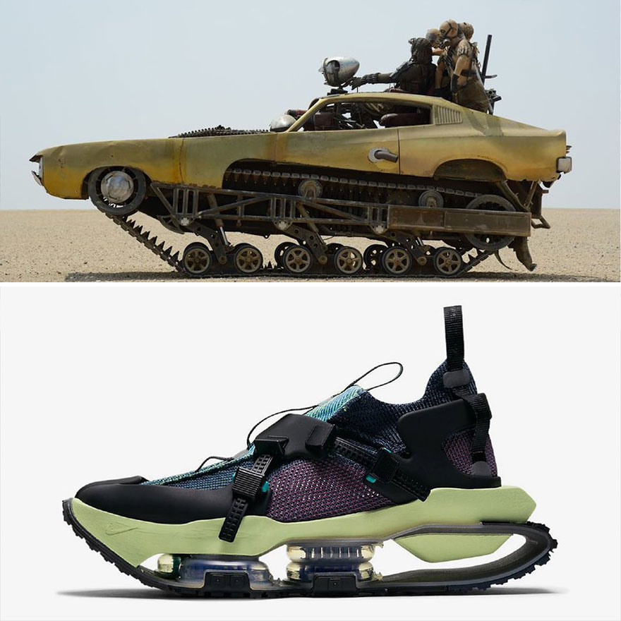 Nike Designer Proves That There Are Many Similarities Between Sport And The Automotive Industry