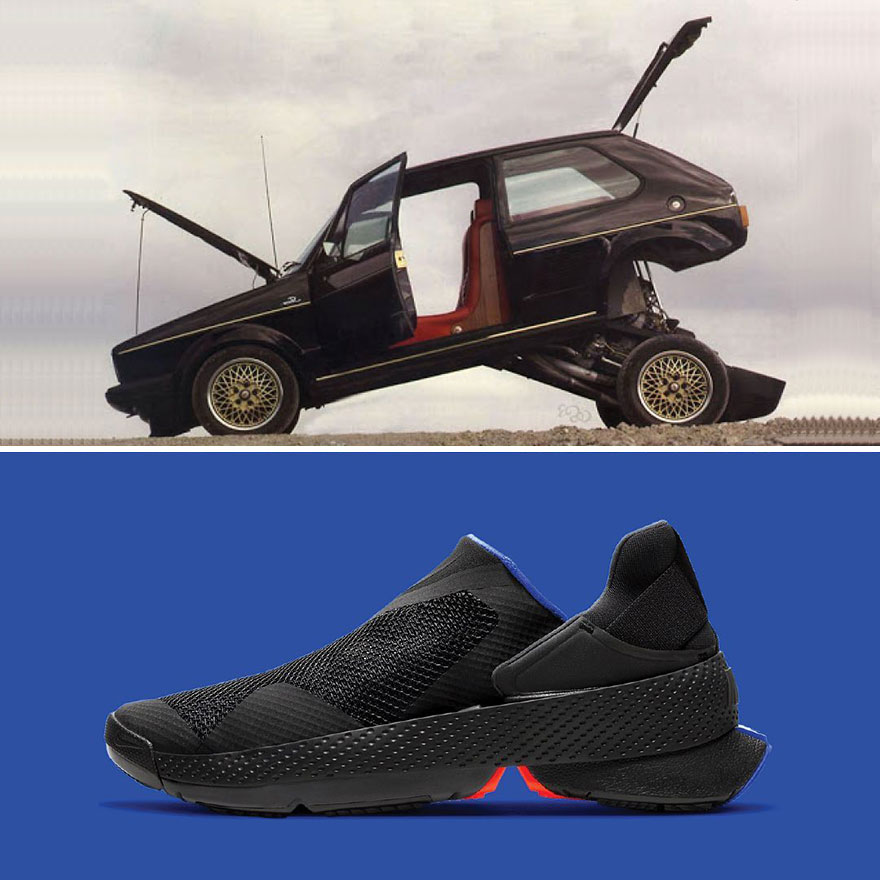 Nike Designer Proves That There Are Many Similarities Between Sport And The Automotive Industry