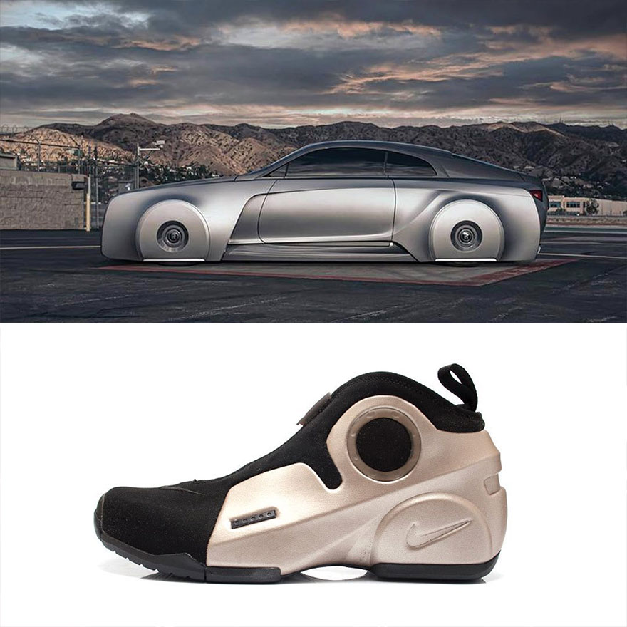 Nike Designer Proves That There Are Many Similarities Between Sport And The Automotive Industry