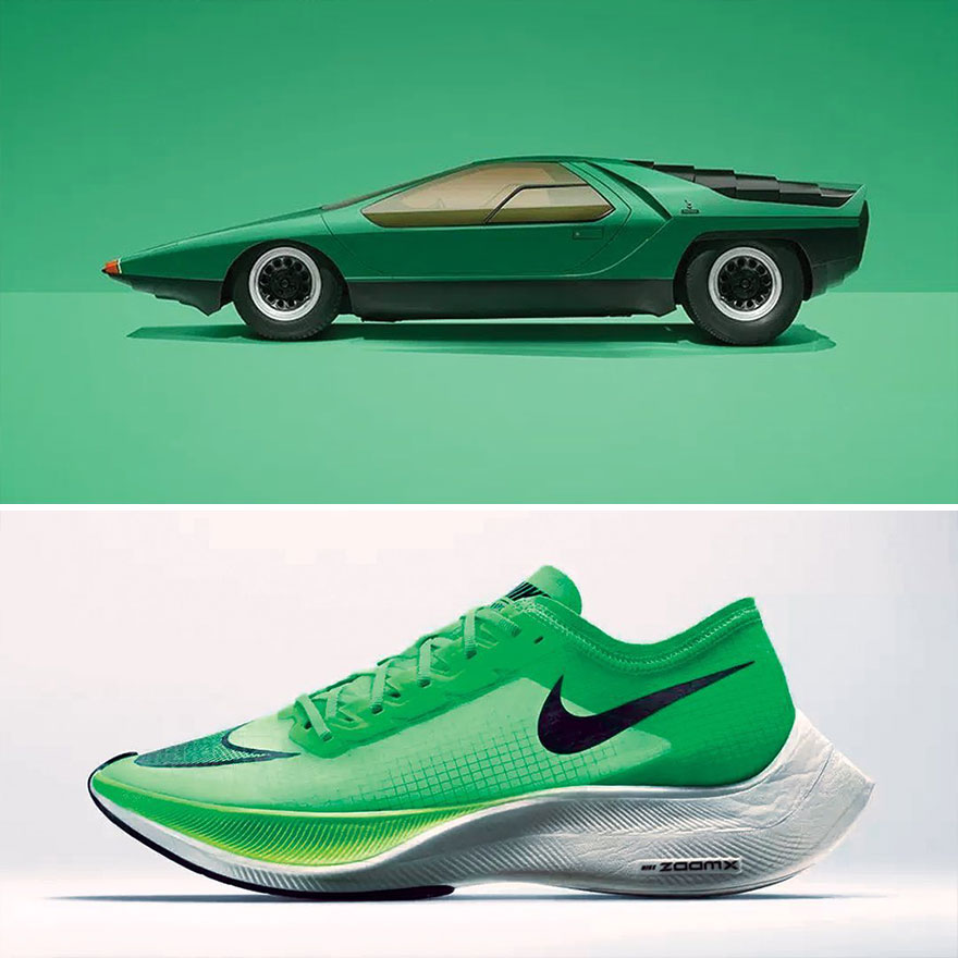 Nike Designer Proves That There Are Many Similarities Between Sport And The Automotive Industry