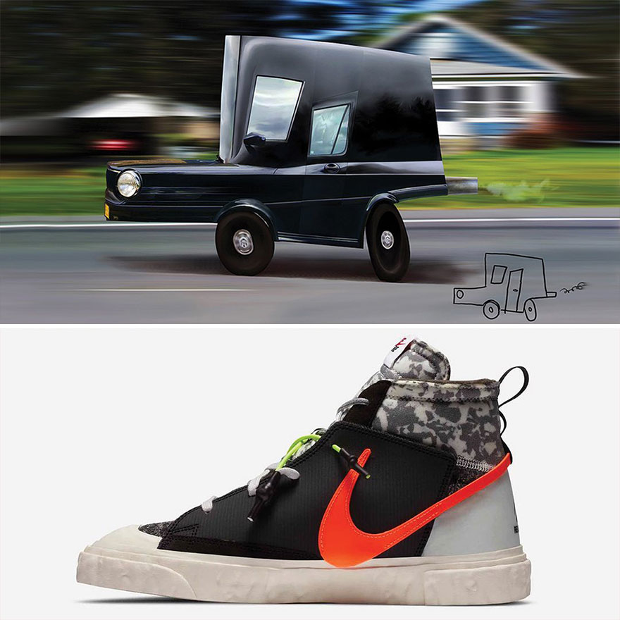 Nike Designer Proves That There Are Many Similarities Between Sport And The Automotive Industry