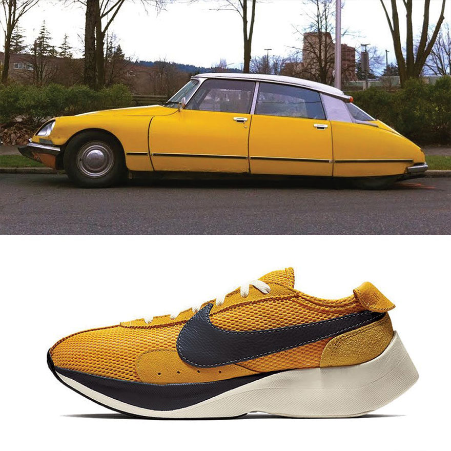 Nike Designer Proves That There Are Many Similarities Between Sport And The Automotive Industry