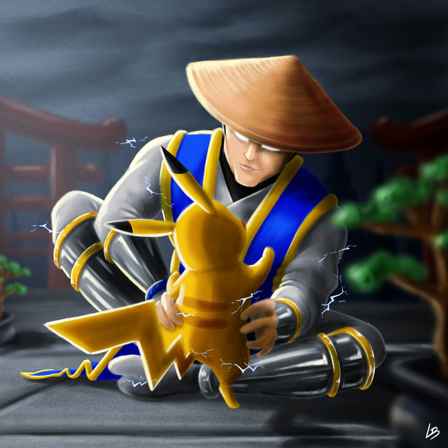 Raiden And Pikachu