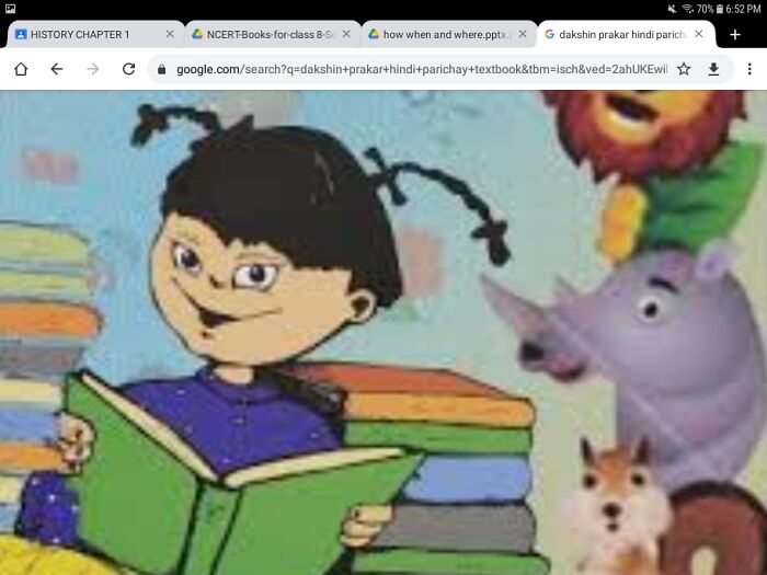 This Is From The Cover Of My Hindi Textbook