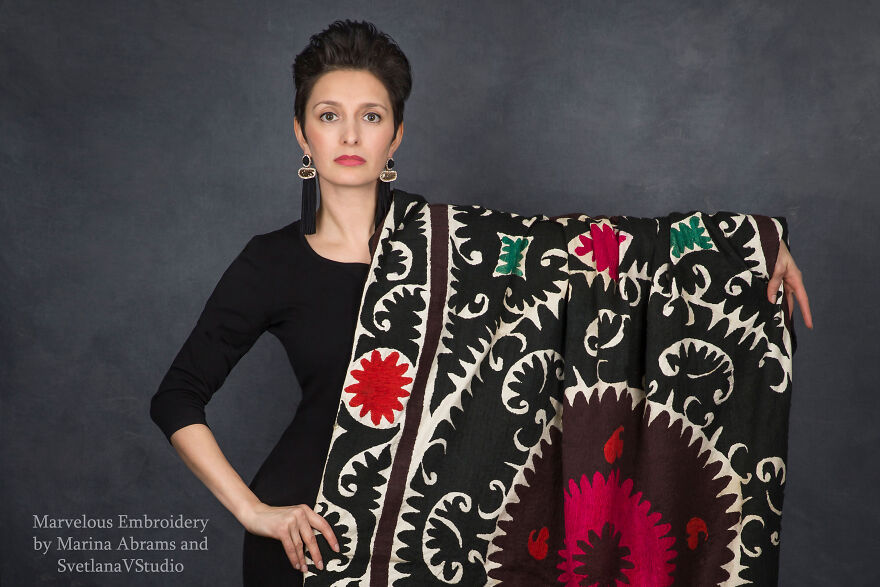 Showcasing The Marvelous Art Of Central Asian Embroidery