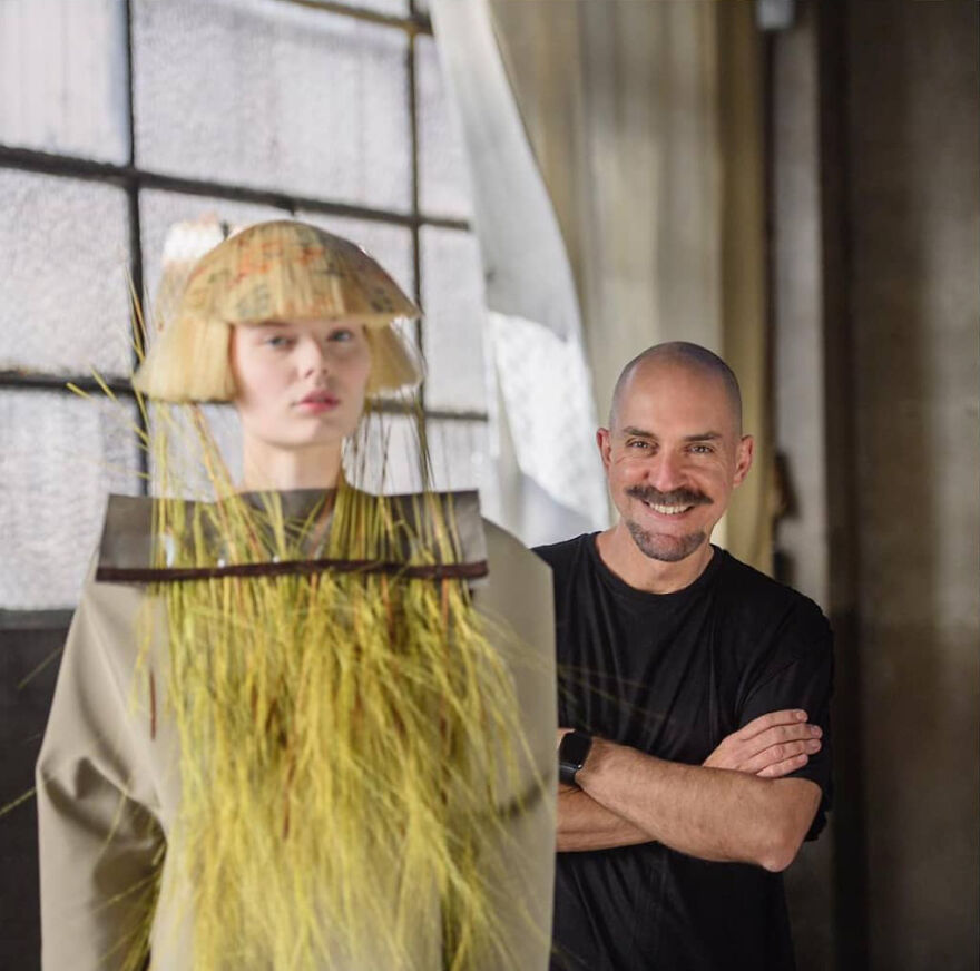 Instead Of Dyeing Hair, This Hairdresser Prints On It; Here Is His Beautiful "La Favorite" Collection