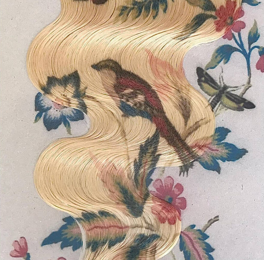 Instead Of Dyeing Hair, This Hairdresser Prints On It; Here Is His Beautiful "La Favorite" Collection Instead Of Dyeing Hair, This Hairdresser Prints On It; Here Is His Beautiful "La Favorite" Collection