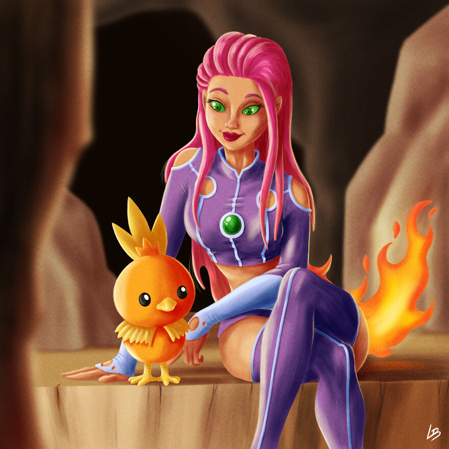 Starfire And Torchic