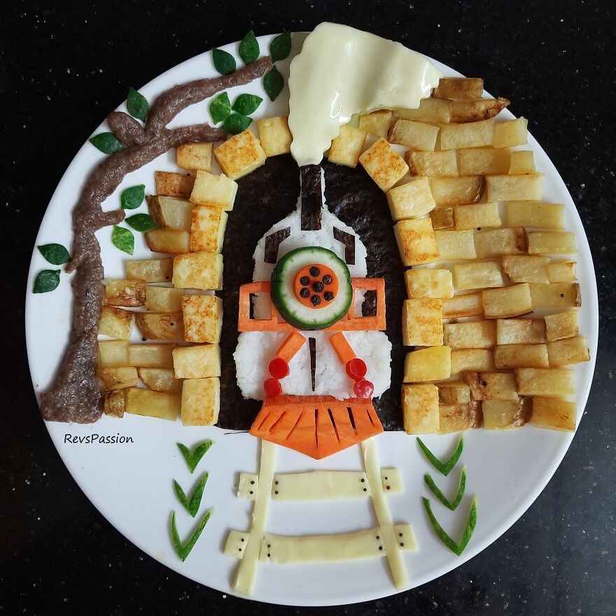 Train Engine Mightily Coming Out Strong From The Tunnel