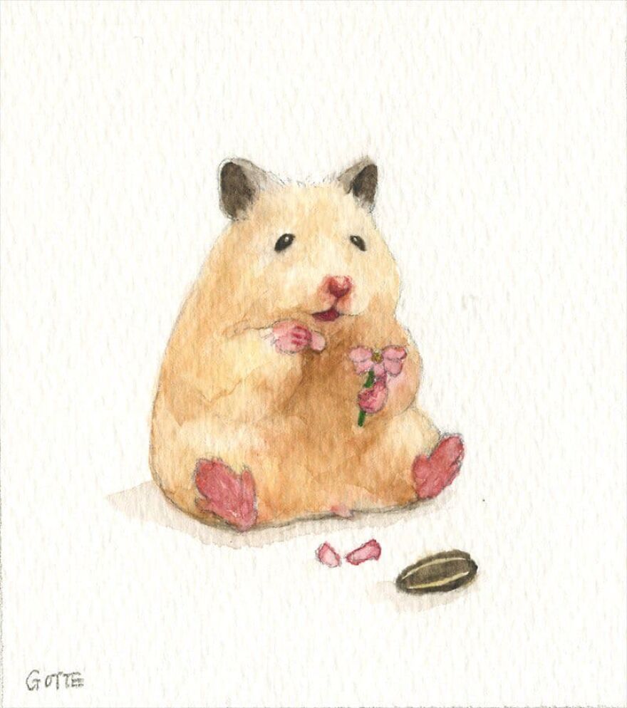 This Adorable Hamster Lives A Human Existence (New Pics)