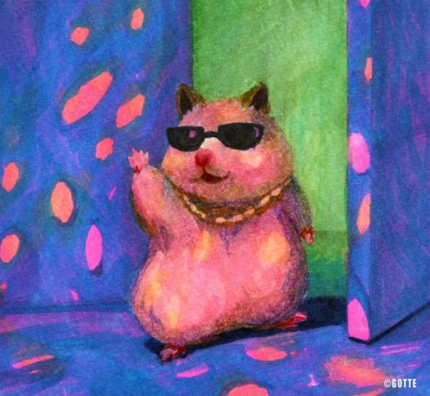 This Adorable Hamster Lives A Human Existence (New Pics)