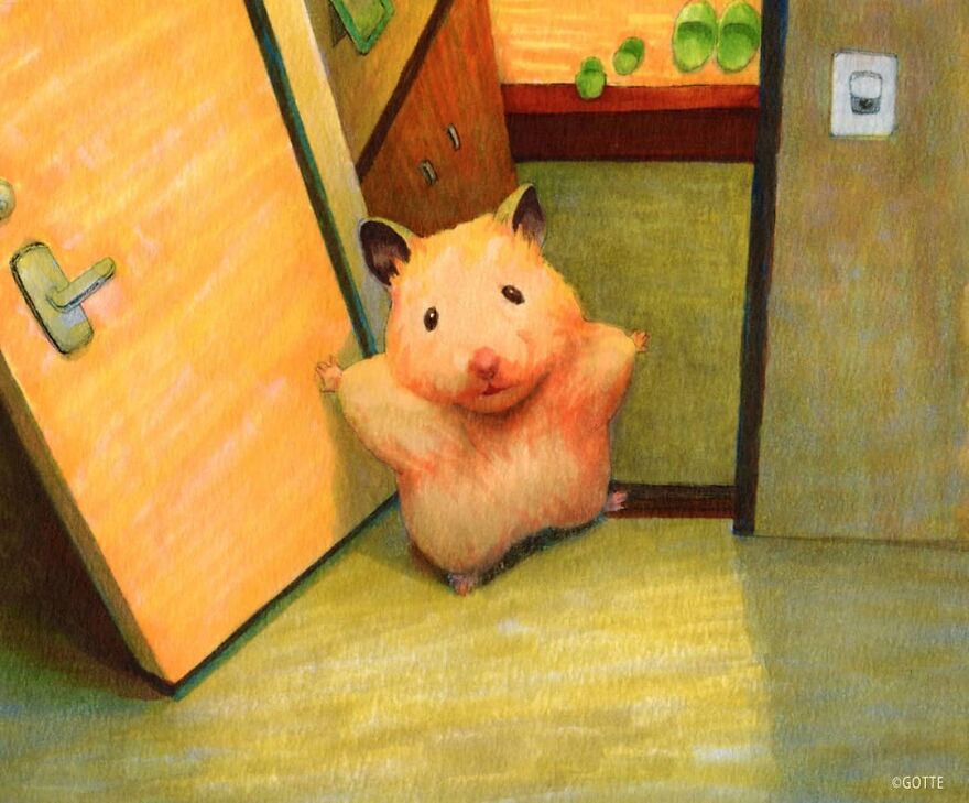 This Adorable Hamster Lives A Human Existence (New Pics)