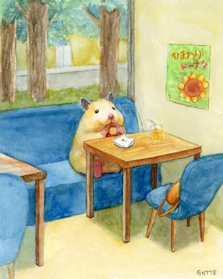 This Adorable Hamster Lives A Human Existence (New Pics)