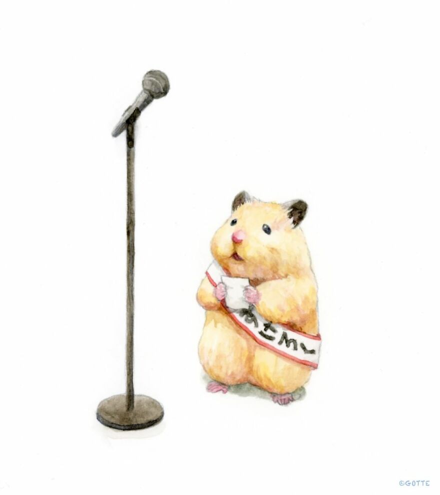 This Adorable Hamster Lives A Human Existence (New Pics)