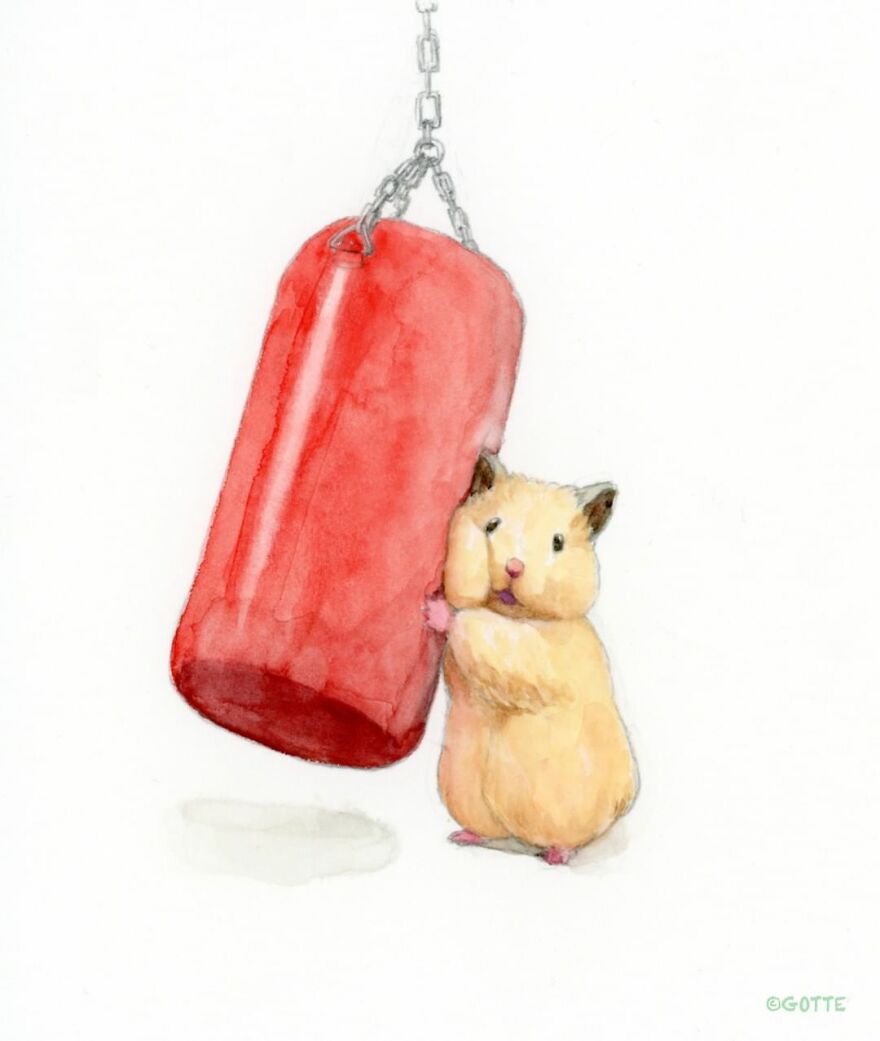 This Adorable Hamster Lives A Human Existence (New Pics)